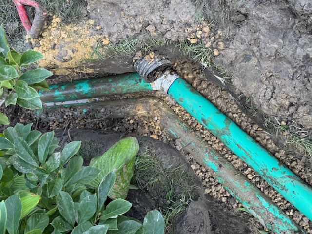 Sump Pump Discharge Piping Reroute in Western Springs, IL